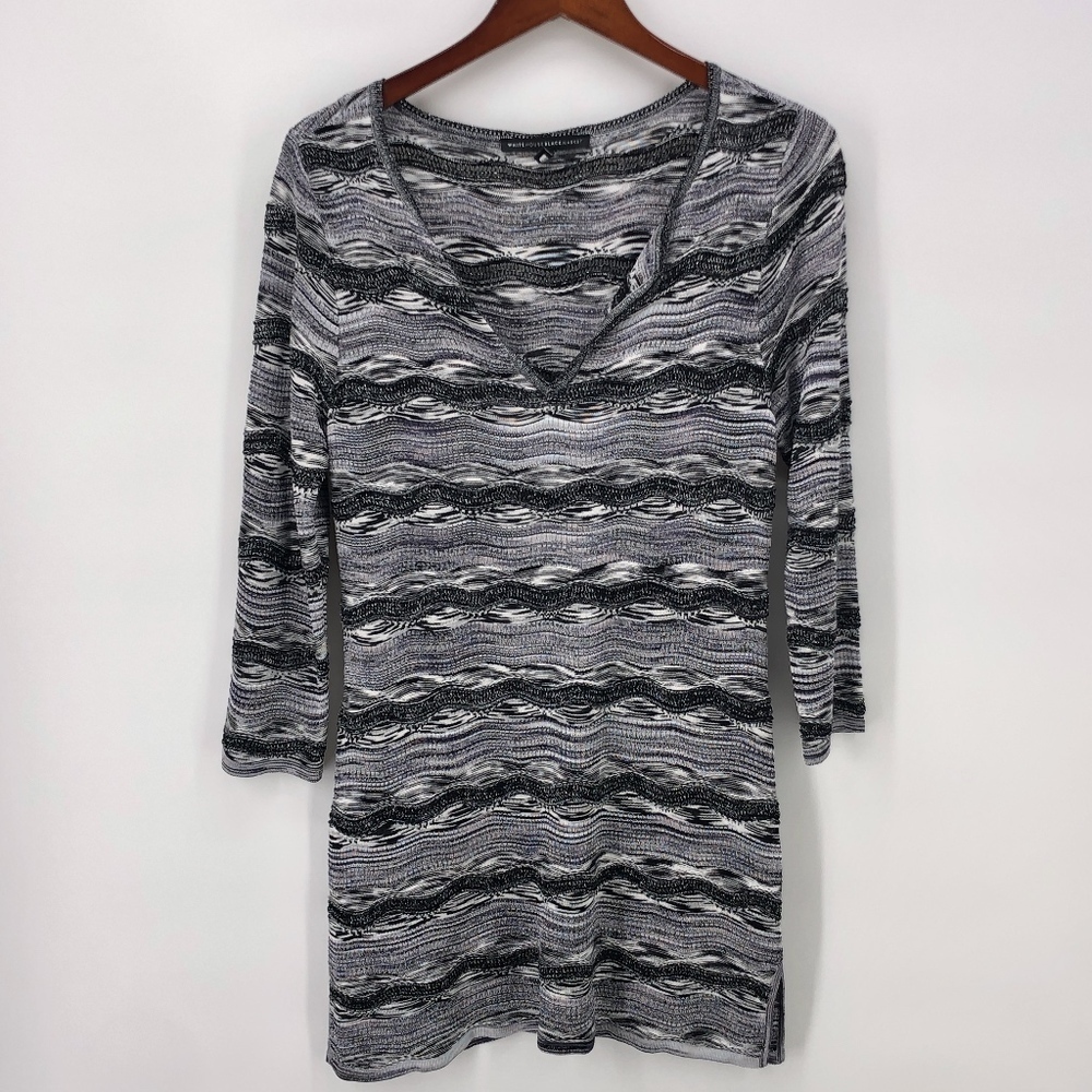 White House Black Market Knit Tunic/Mini Dress M